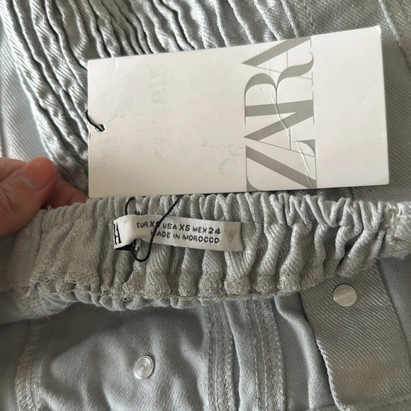 Zara Denim Tube Top 🩶​ - Picture 4 of 4